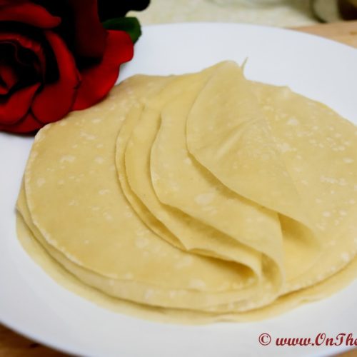 Spring Roll Wrappers (Rolling Method) -