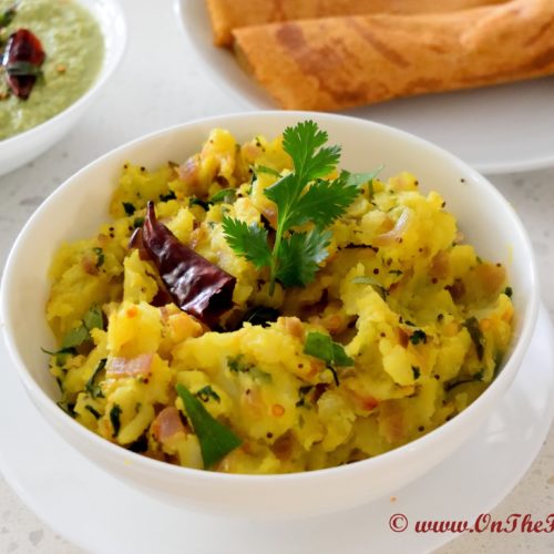 Aloo Masala/Potato Curry (For Dosa)￼￼ -