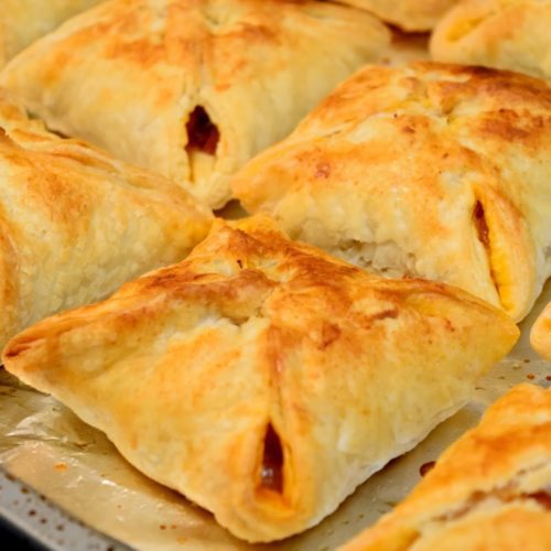 Mixed Vegetable Stuffed Puff Recipe -