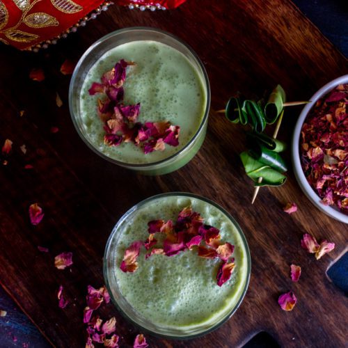 Paan-Gulkand Milkshake/Paan Thandaai -