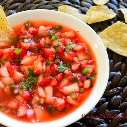 Fresh Strawberry Salsa Recipe -
