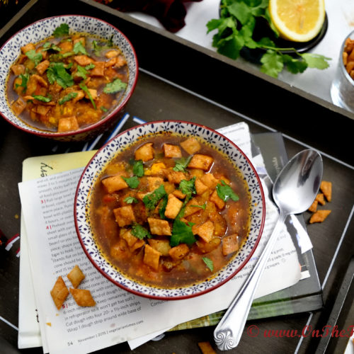 Tomato Chaat/Banarasi Tamatar ki Chaat -
