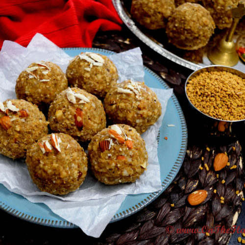 Methi Ladoo/Dana Methi Ladoo (Without Khoya) -