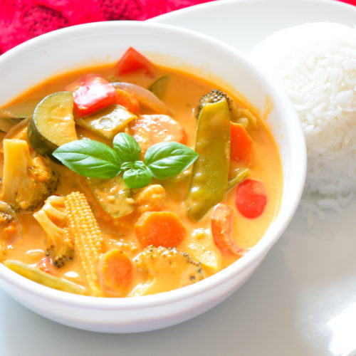 Vegetable Thai Red Curry Recipe -