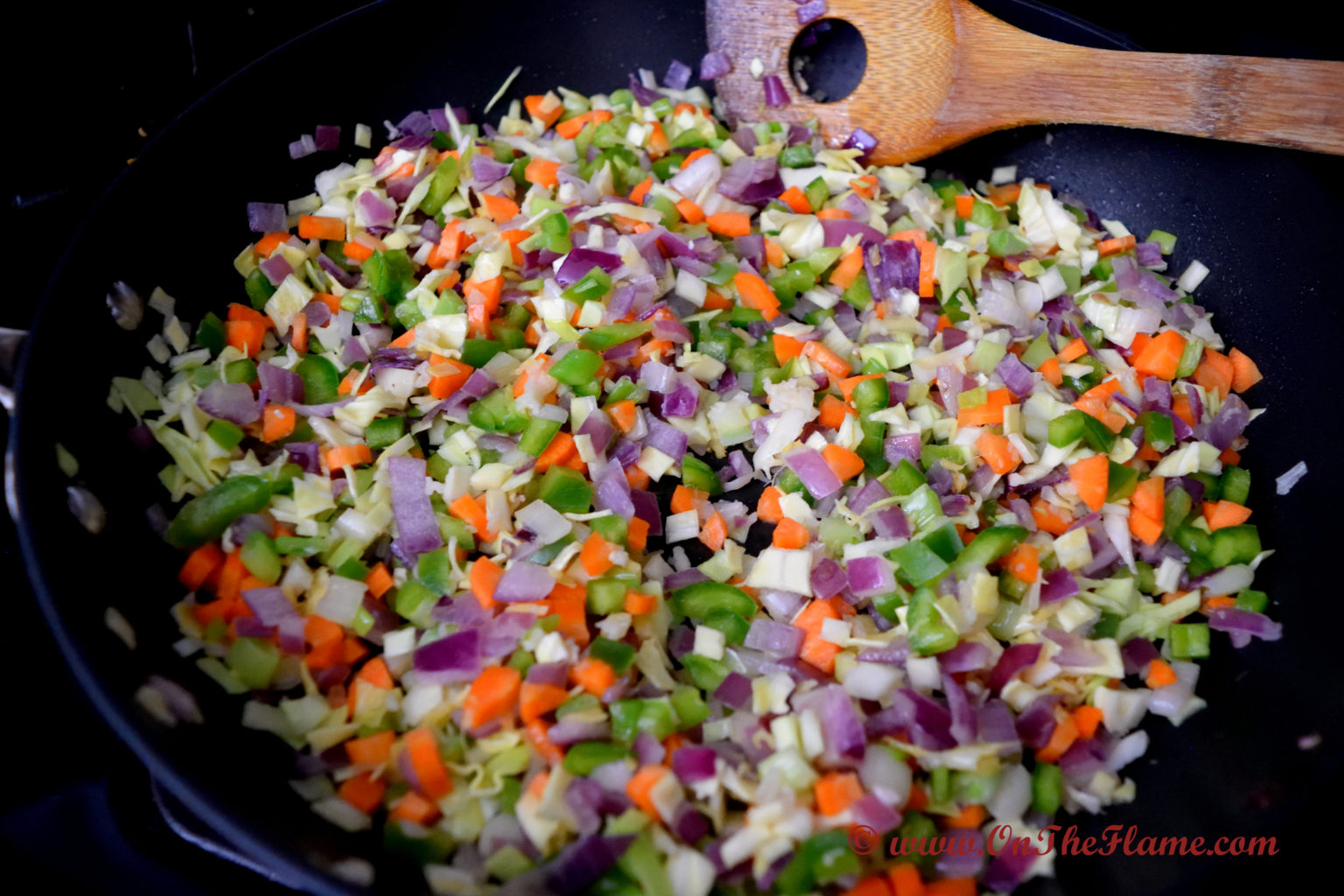 Vegetable Momo Manchurian Recipe - On The Flame