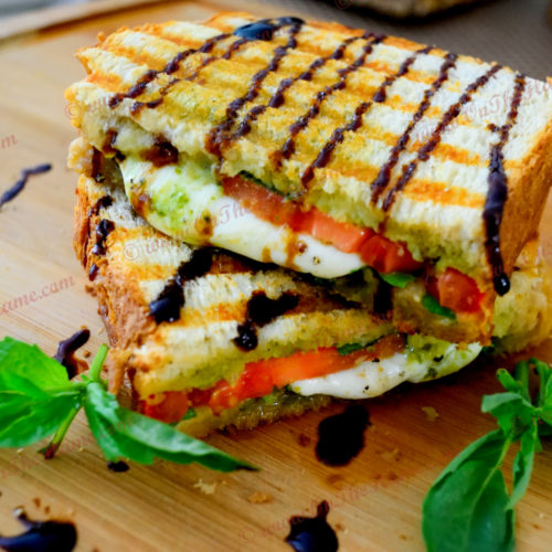 Grilled Caprese Sandwich Recipe -