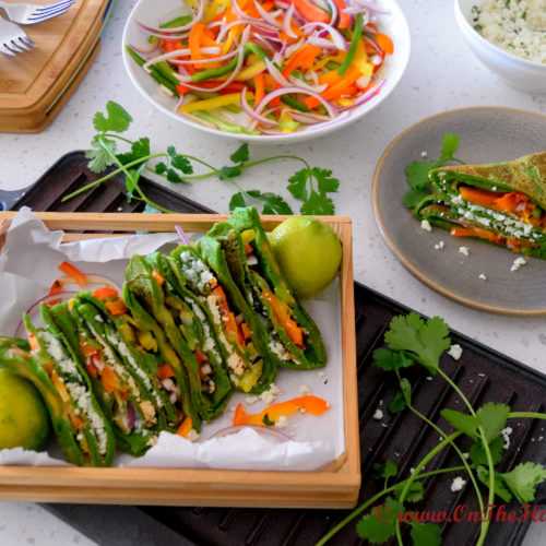 Palak & Moong Daal Wrap/Green Wraps -
