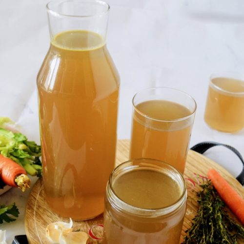 Homemade Vegetable Broth Recipe -