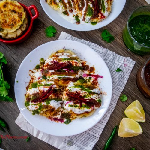 Samakh/Samo-Aloo Tikki Chaat -