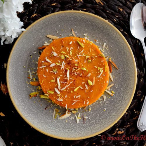 Sweet Potato Halwa/Sweet Potato Pudding -