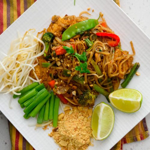 Vegan Tofu Pad Thai Recipe -