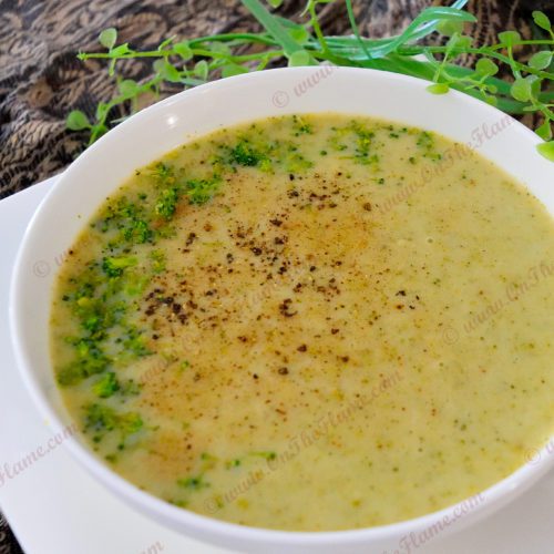 Cream of Broccoli Soup Recipe -