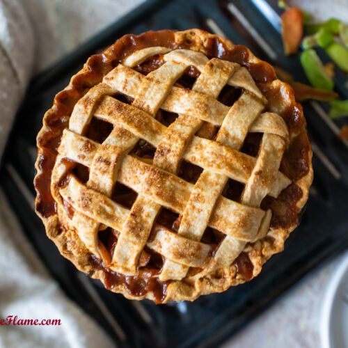 Perfect Eggless Apple Pie Recipe -